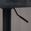 Miniatyrbild 4 av 7: Rootz Barpall - Set med 2 barstolar - Justerbar i höjdled - 360 graders vridbar design - Grå - 57cm x 50cm x 84-104cm