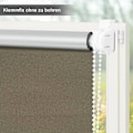 Miniatyrbillede 6 af 9: Rootz Blackout Rullegardin - Termisk vinduesskærm - Solbeskyttelse - UV-beskyttelse - 100 % polyester - 40-120 cm x 160/210 cm - Taupe