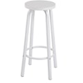 Pikkukuva 5 / 8: Rootz Moderni baarijakkara - Skandinaavistyylinen jakkara - Minimalistinen baarituoli - Tukeva ja kestävä - Ergonominen mukavuus - Tilaa säästävä muot
