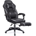 Miniatyrbillede 4 af 7: Rootz Gaming Chair - Kontorstol med fodstøtte - Sort-Grå