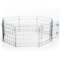 Pikkukuva 1 / 8: Rootz Outdoor Enclosure Puppy Run - Zilver - Metalli - cm x 24,8 cm x 35,83 cm