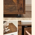 Miniatyrbillede 8 af 9: Rootz Cat Tree - Kradsestolpe med hule - kradsestolpe med kattekasseskab - Katteklatretræ - Katteaktivitetstræ - Kattelegetræ - Moderne kattetræ - Kat