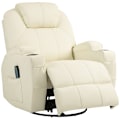 Pikkukuva 1 / 10: Rootz Hierontanojatuoli - TV-nojatuoli - Keinonahkainen nojatuoli - Ultimate Comfort - 89L x 99W x 106K cm