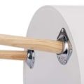 Miniatyrbillede 7 af 10: Rootz Scandinavian Rundt sengebord - Natbord - Opbevaringsbord - Rigelig opbevaring - Chic Design - Holdbar konstruktion - 38cm x 49cm x 38cm
