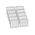 Miniatyrbillede 1 af 8: Rootz Gabion vægsæt - Stålnetpaneler - Galvaniserede gabioner - Landskabssten - 100 cm x 90 cm x 30 cm - Udendørs indretning - 57,5 ​​kg.