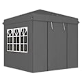 Pikkukuva 1 / 11: Rootz Pop Up Gazebo - Puutarhateltta - Ulkopaviljonki - UPF50+ UV -suoja - tummanharmaa - 250L x 250W x 268H cm