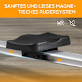 Miniatyrbillede 8 af 10: Rootz foldbar romaskine - Magnetisk modstand - Hjemmetræningsudstyr - LCD-skærm - Justerbart sæde - 185 cm x 58 cm x 57 cm