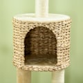 Miniatyrbillede 9 af 10: Rootz Cat Tree Tower - Kradsestolpe - Klatrestativ - Cat Condo - Sisal rebstolpe - 45cm x 40cm x 116cm