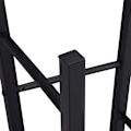 Miniatyrbillede 8 af 10: Rootz Industriel Barstol - Bordskammel - Metal- og træskammel - Robust konstruktion - Alsidig brug - Gulvbeskyttelse - Sædehøjde 71 cm, sædediameter 3
