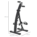 Miniatyrbillede 7 af 8: Rootz Movement Trainer - Motionscykel - Træner - Pedal Trainer - Sort - 41 x 50 x 96cm