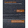 Miniatyrbillede 4 af 9: Rootz Plys Hundeseng - Husdyrseng - Hyggelig seng - Imiteret linned - Anti-Slip stof - 120 cm x 90 cm x 30 cm