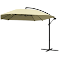 Miniatyrbillede 1 af 9: Rootz Traffic Lights Parasol - Patio paraply - Udendørs skygge - Vandtæt krumtap - 304 cm x 260 cm x 245 cm