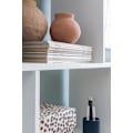 Miniatyrbillede 7 af 7: Rootz reol 70 x 23,5 x 190,5 cm hvid - Standhylde 6 rum - Lille design kommode - Moderne arkivhylde Spånplade Fritstående - Opbevaringshylde Åben