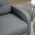 Pikkukuva 9 / 10: Rootz Relaksation Napr Chair - Rucliner - Lounger - Pocket Spring Core - tukee jopa 150 kg - 67 x 87 x 98 cm - harmaa