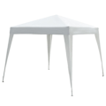 Pikkukuva 3 / 7: Rootz Folding Gazebo - Folding Pavilion - Folding Tent - Party Tent - Steel White - 2.4x2.4m