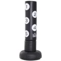Miniatyrbillede 1 af 8: Rootz Stående Boksesæk - Boksesæk - Stander - Vinylpude - Boxing Partner - Sort - B70 x D70 x H176 cm