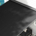 Miniatyrbillede 4 af 7: Rootz Pergola - Solbeskyttelse - Vejrbestandig - Håndsving - Justerbart skydetag - Stål+polyester - Mørkegrå - 396L x 302W x 210/280H cm