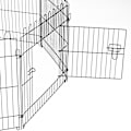 Miniatyrbillede 8 af 8: Rootz Puppy Grid Outdoor Rabits Kaniner - Sort - Stål - cm x 27,95 cm x 24,02 cm