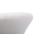 Pikkukuva 7 / 7: Rootz pyörivä tuoli - valkoinen - teräs, sieni, PU - 26,77 cm x 23,22 cm x 31,49 cm