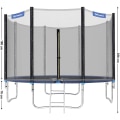 Miniatyrbillede 5 af 8: Rootz Trampolin Med Sikkerhedsnet - Trampoliner - Have - Sort/Blå - Ø 305