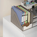 Miniatyrbild 4 av 5: Rootz Rolling Container - Arkivskåp - 3 lådor - Låsbar - Rullbar - Förmonterad stomme - Vit - 37 cm x 43,5 cm x 60 cm