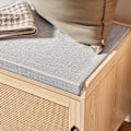 Miniatyrbillede 5 af 9: Rootz Skoskab - Skostativ - Skoopbevaring - PVC Rattan - Industrielt look - 110cm x 49cm x 40cm