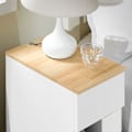 Miniatyrbillede 8 af 8: Rootz natbord - Bedstabel - sidebord - Stabilitet og opbevaring - 25x60x40cm - Organiser og beskyttegulve