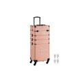 Miniatyrbild 1 av 7: Rootz Champagne Gold Kosmetikfodral - Makeup Organizer - Skönhetsförvaring - Aluminiumram - MDF - ABS-plast - 34 cm x 24 cm x 79,3 cm - 7 kg - 15 kg K