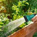 Miniatyrbillede 8 af 11: Rootz Garden Slange Holder - Wall Slose Reel - Water Slose Drum - 7 Spray Mønstre - 180 ° Rotatable - 55 cm x 20 cm x 42 cm