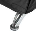 Miniatyrbillede 5 af 8: Rootz Massagebord - Afslapningsseng - Massagefunktion - Loungestol - Ergonomisk højt ryglæn - Sort - 58 x 163 x 87 cm