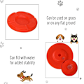 Miniatyrbillede 8 af 8: Rootz Dog Agility Set - 3-in-1 Pet Training Set - High Jump - Round Rods - Easy To Carry - Yellow