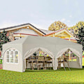 Miniatyrbillede 9 af 10: Rootz Havepavillon 3x6m - Udendørs baldakin - Pop-up telt - UV-beskyttelse - Vandafvisende - 250-254-258cm - Komplet tilbehør