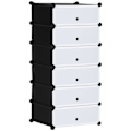 Miniatyrbild 10 av 10: Rootz Modular Shoe Shelf System - Storage Rack - Shoe Organizer - Anpassningsbar design - 49 cm x 36,5 cm x 108 cm