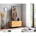 Miniatyrbild 3 av 7: Rootz Modern Garderob - Klädskåp - Garderob - Ekdekor - Klädstång - Byrå - Praktisk förvaring - Reptålig - Vattenavvisande - 85cm x 152cm x 44cm
