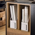 Miniatyrbillede 6 af 10: Rootz 6-rums arkivskabsvogn - Kontororganisering - Dokumentopbevaring - MDF & PB Materialer - 60 cm x 75 cm x 40 cm