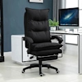 Miniatyrbillede 2 af 11: Rootz Kontorstol - Massage Kontorstol - Massagefunktion - Højdejusterbar - Nylon - Sort - 70 x 62 x 120-130 cm
