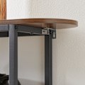 Miniatyrbillede 6 af 7: Rootz konsolbord - entrebord - skænk - sidebord - robust og rummeligt - justerbare fødder - væg sikker vippelås - PB(E1) & metal - 110 cm x 86 cm x 25