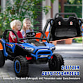 Miniatyrbild 4 av 11: Rootz Children's Electric UTV Car - Kid's Ride -On Car - Remote Control SUV - 1 timmes bilresa - 117 cm x 72 cm x 67 cm