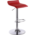 Miniatyrbillede 1 af 9: Rootz Designer barstol - Moderne barstol - Justerbar bordstol - Komfortabel, holdbar, nem at rengøre - Kunstlæder - 39 cm x 38,5 cm, Højde 63 cm-83 cm