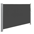 Miniatyrbillede 1 af 5: Rootz Side Awnle - Udtrækkelig Sun Shade - Privatlivsskærm - Rust Resistant - 200 cm x 300 cm - Ideel til udendørs & poolside