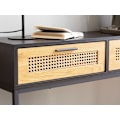 Miniatyrbild 4 av 6: Rootz Chic Console Bord - Entrébord - Hallbord - Wienervävda fronter - Förvaringsutrymme - 100 cm x 30 cm x 75 cm