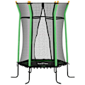 Pikkukuva 1 / 7: Rootz lasten trampoliini - Lasten hyppytrampoliini - Turvatrampoliinit - Tasapainoharjoittelu - Ø163,5cm x 190cm H