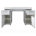 Miniatyrbillede 3 af 7: Rootz Desk - Arbejdsbord - Computerbord - Hvid - 120 x 76 x 41 cm