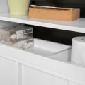 Miniatyrbillede 4 af 7: Rootz Ny version Toiletpapirrulleholder til badeværelse - Opbevaringsskab til badeværelset Skab på hjul