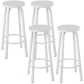 Pikkukuva 1 / 8: Rootz Moderni baarijakkara - Skandinaavistyylinen jakkara - Minimalistinen baarituoli - Tukeva ja kestävä - Ergonominen mukavuus - Tilaa säästävä muot