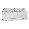Pikkukuva 11 / 11: Rootz Greenhouse - Kalvokasvihuone ikkunalla - PVC-kasvihuone - Tomaattitalo - Kylmäkehys - Läpinäkyvä - 120 x 60 x 60 cm