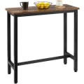 Miniatyrbild 5 av 6: Rootz Modern Barbord - Pubbord - Högt bord - Stabilitet i järnstomme - Reptålig - Utrymmesbesparande design - 100cm x 40cm x 100cm