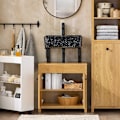 Miniatyrbillede 4 af 9: Rootz badeværelsesopbevaringsskab - Skab under vask - Organizer - Justerbar hylde - MDF,E1 - PB,E1 - Vægt 13,8 kg - 60 cm x 60 cm x 35 cm