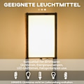 Miniatyrbillede 6 af 11: Rootz gulvlampe med hylder - trægulvlampe - stående lampe - stilfuld opbevaring - 26 x 26 x 160 cm