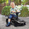 Miniatyrbillede 2 af 11: Rootz Maserati GT2 Ride -On Car - Kids Slide Car - Toy Vehicle - Horn & Music - 65L X 29W X 37H CM - Sort